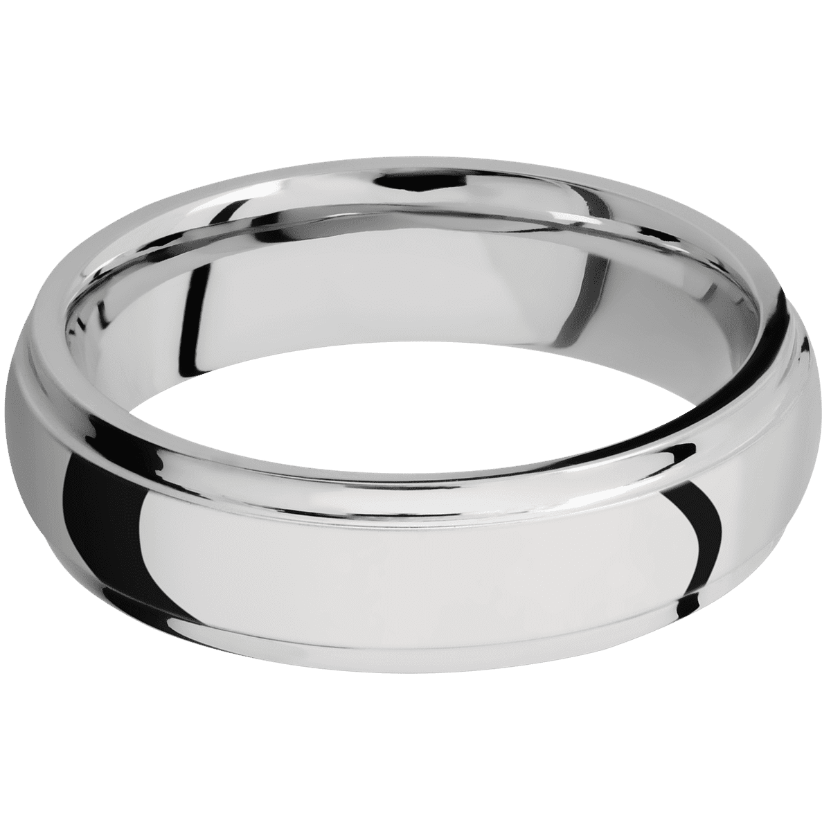 14K White Gold + Polish , Polish Finish