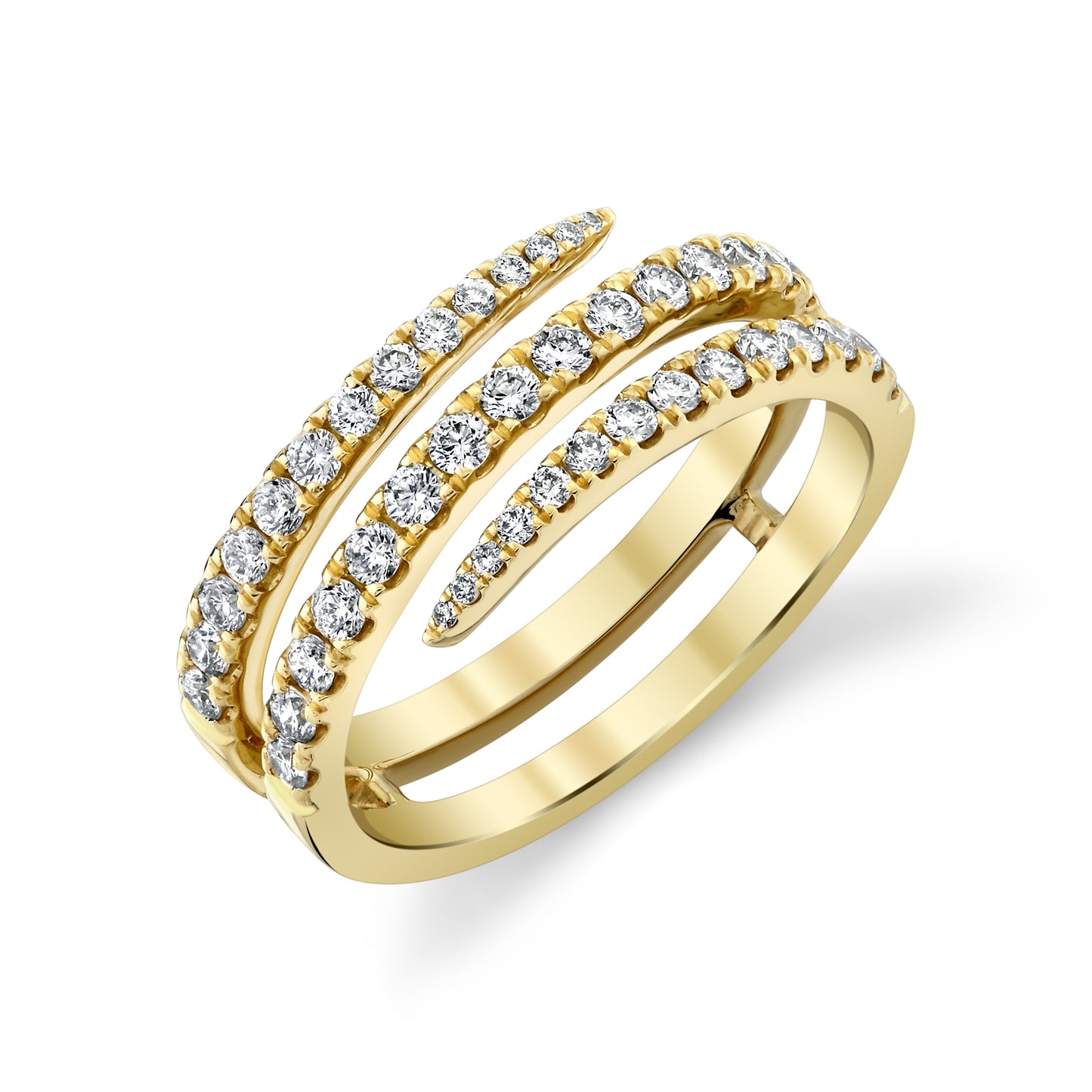 18K Yellow Gold Diamond Fashion Ring (.61ctw)