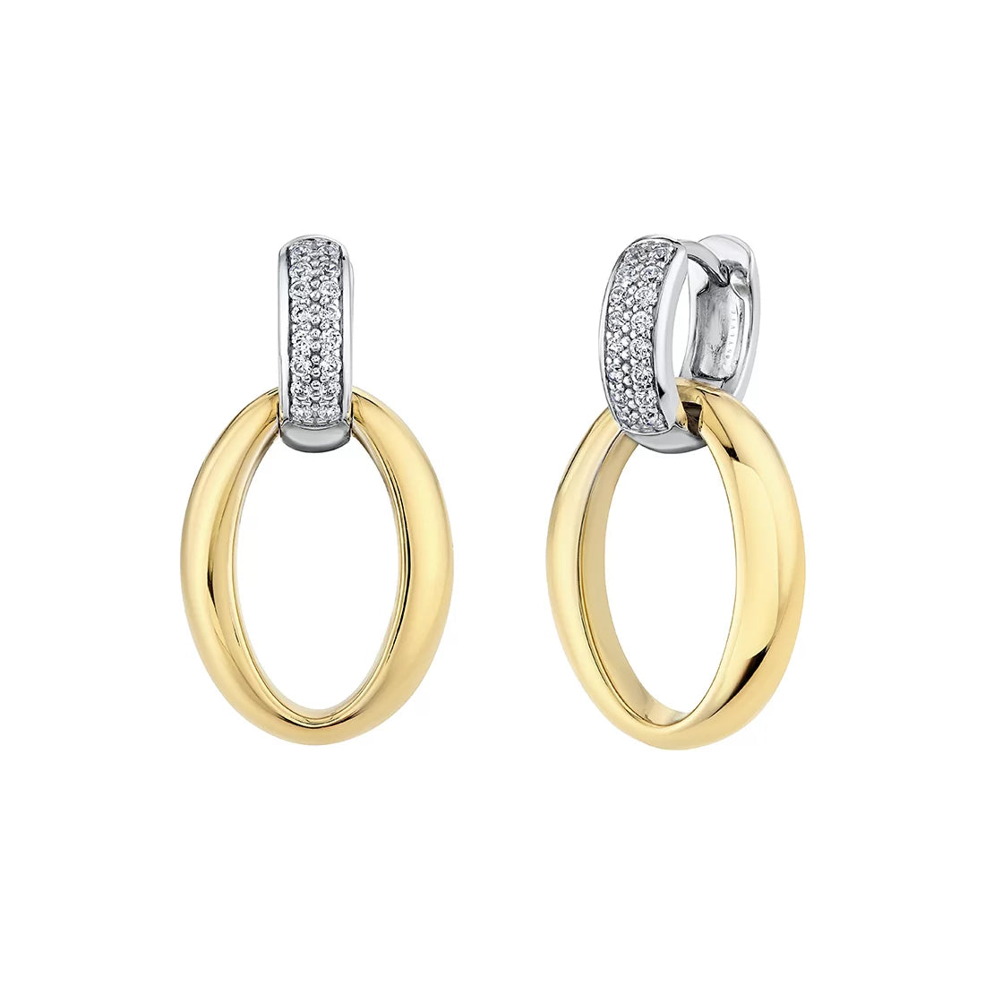 14K Auravie Interlocking Drop Earrings