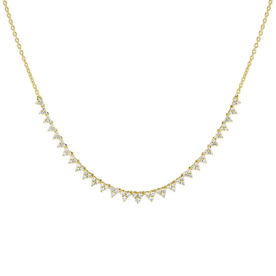 14K Éternelle Diamond Trio Necklace