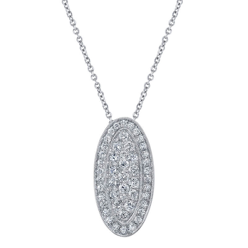 Classic Oval Shaped Pendant