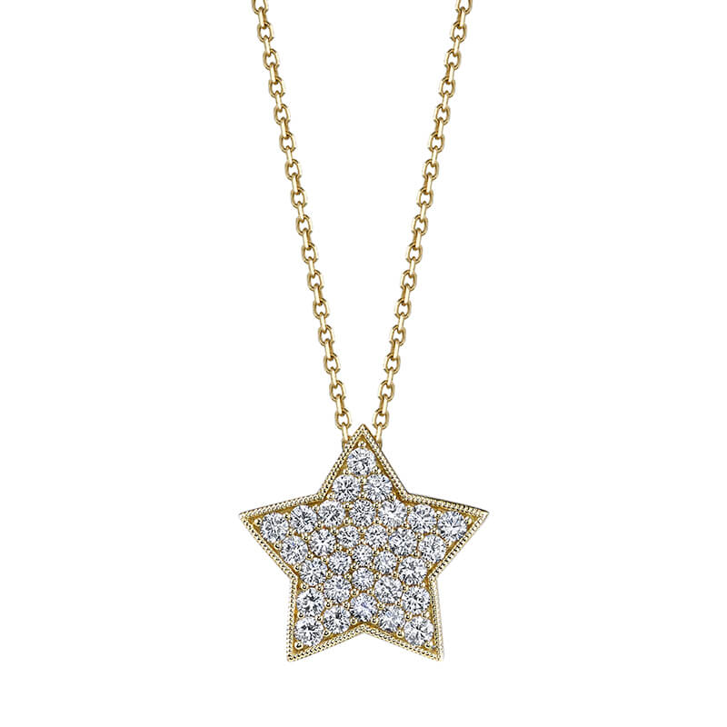 Modern Star Shaped Pendant