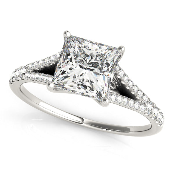 Princess Cut Diamond Engagement Rings