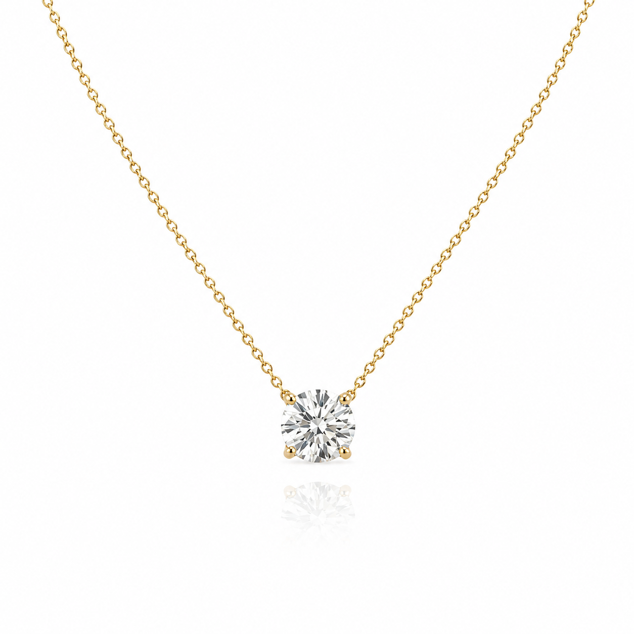 Yellow Gold 1.50ct Diamond Solitaire
