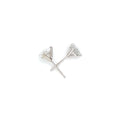 14K White Gold Diamond Studs (1.43ctw) 