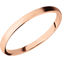 18K Rose Gold + Bead Finish