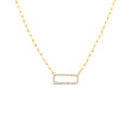 14K Yellow Gold Diamond Necklace (.21ctw)