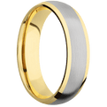 14K Yellow Gold + Polish Finish