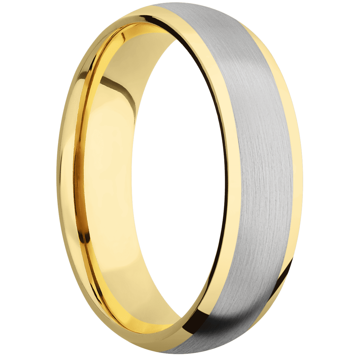 14K Yellow Gold + Polish Finish