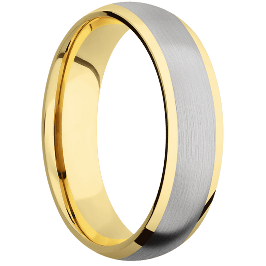 14K Yellow Gold + Polish Finish