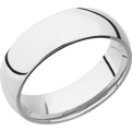 14K White Gold + Polish Finish