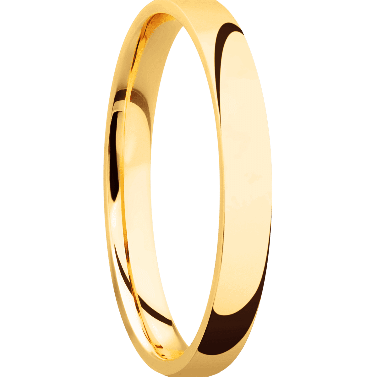 22K Yellow Gold + Polish Finish