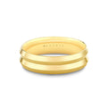 Heritage Contoured Polished Mens Band - Emmett