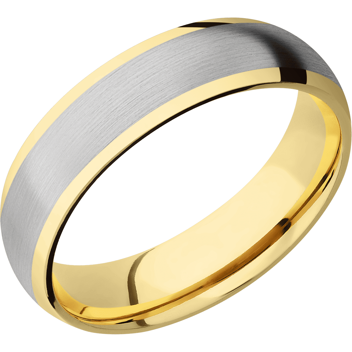 14K Yellow Gold + Polish Finish