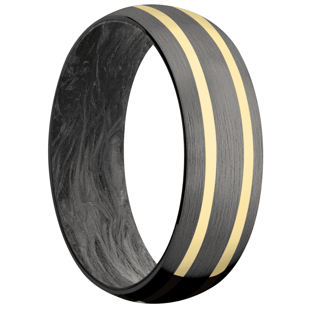 Tantalum Noir + Satin Finish + Forged Carbon Fiber