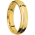 18K Yellow Gold + Polish , Polish Finish
