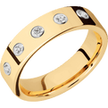 14K Yellow Gold + Polish Finish