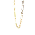 14K Yellow Gold Oval Link Chain (18")