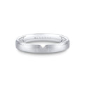 Shell Iconelle Brushed Mens Band with Shell Tip Accent - Sean