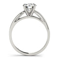 14K White Gold Round Brilliant Solitiare Engagement Ring (1ct)