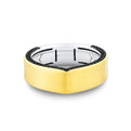 Shell Iconelle Two Tone Black Diamond Mens Band - Henri