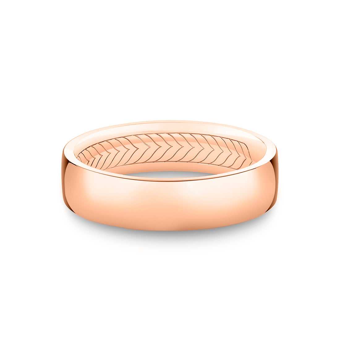 Shell Apex Polished Mens Band - Tate