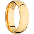 14K Yellow Gold + Polish Finish