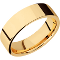 14K Yellow Gold + Polish Finish