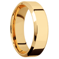 14K Yellow Gold + Polish , Polish Finish