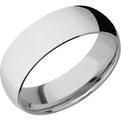 14K White Gold + Polish Finish + Titanium
