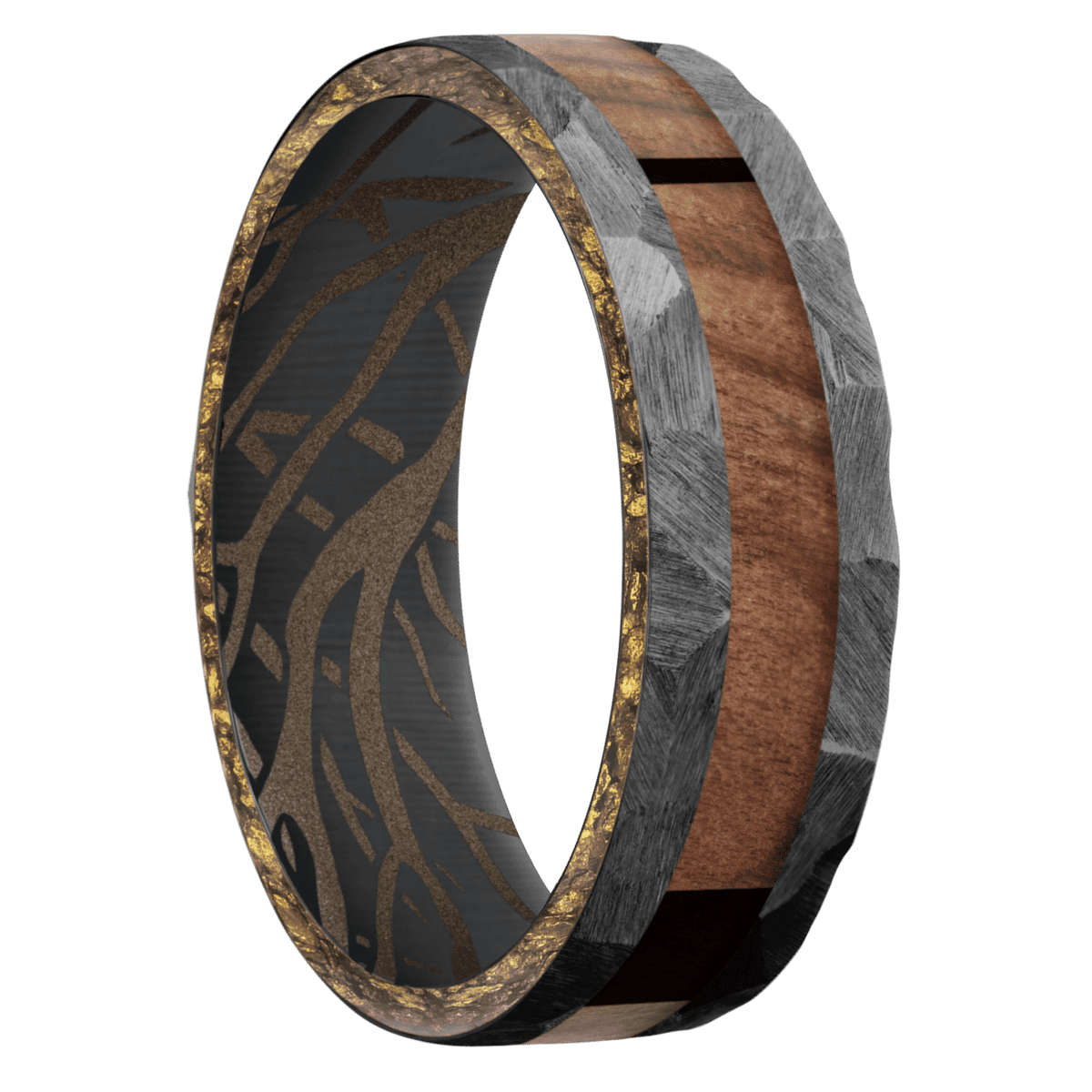 Zirconium + Rock Finish + Burnt Bronze