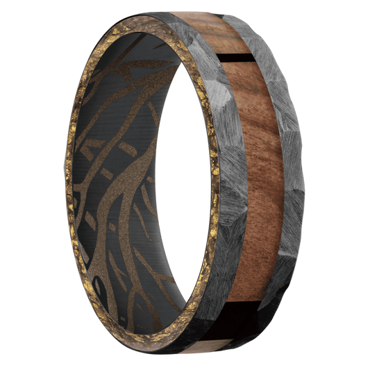 Zirconium + Rock Finish + Burnt Bronze