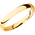 22K Yellow Gold + Polish Finish