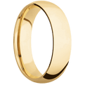 10K Yellow Gold + Polish Finish