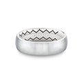 Shell Ascend Two Tone Brushed Mens Band - Noel