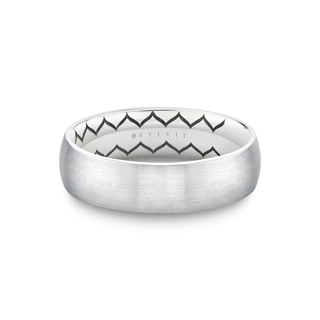 Shell Ascend Two Tone Brushed Mens Band - Noel