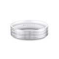 Heritage Brushed Grooved Mens Band - Declan