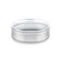 Heritage Two Tone Brushed Mens Band - Sullivan