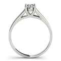 14K White Gold Marquise Diamond Solitaire Engagement Ring (1ctw) 