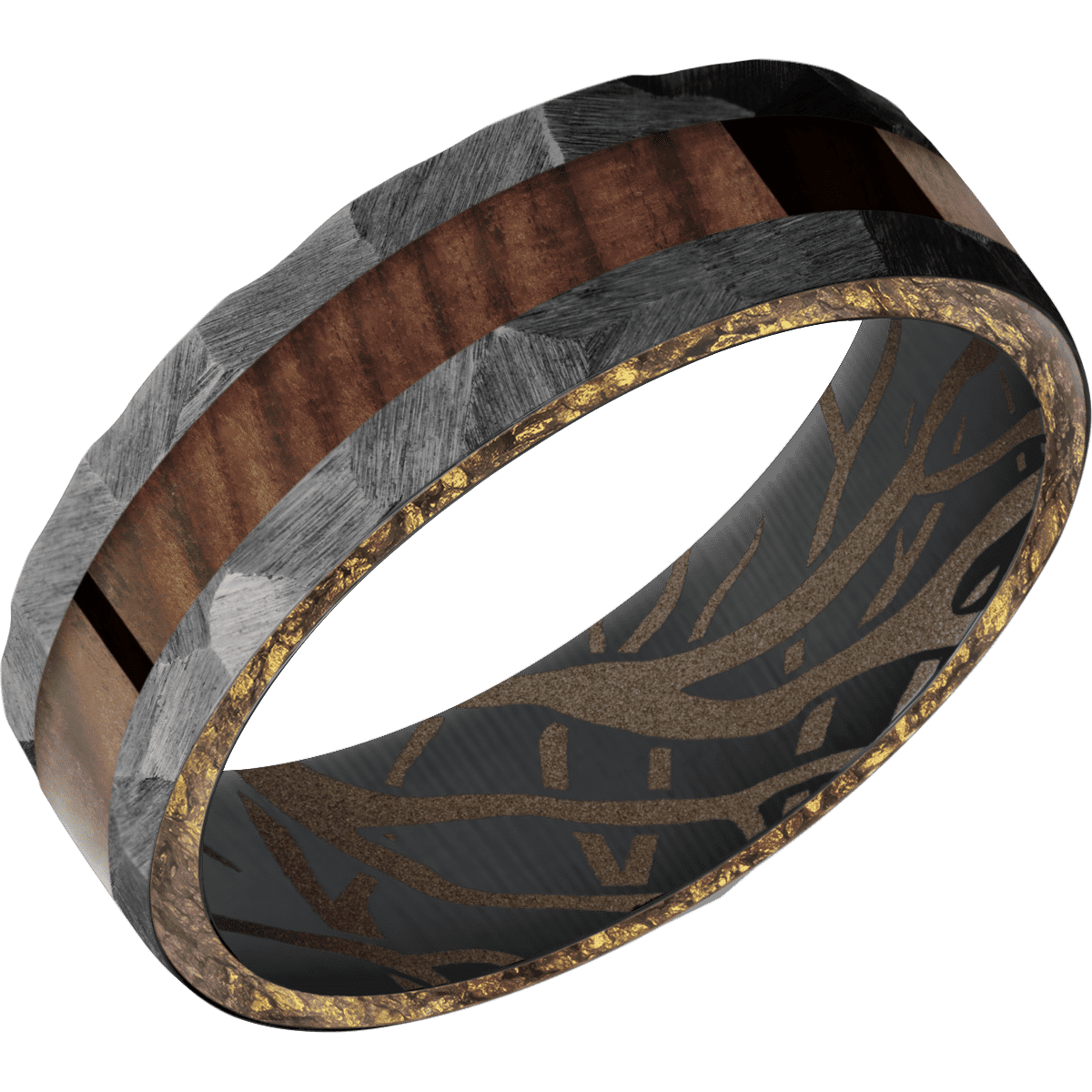 Zirconium + Rock Finish + Burnt Bronze