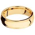 14K Yellow Gold + Polish , Polish Finish