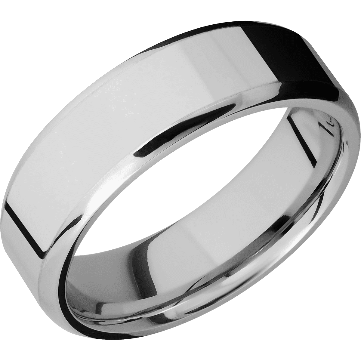 14K White Gold + Polish , Polish Finish