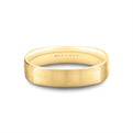 Heritage Brushed Squared Mens Band - Enzo