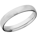 14K White Gold + Satin Finish