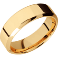 14K Yellow Gold + Polish , Polish Finish