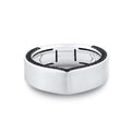 Shell Iconelle Two Tone Black Diamond Mens Band - Henri