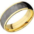 14K Yellow Gold + Polish Finish