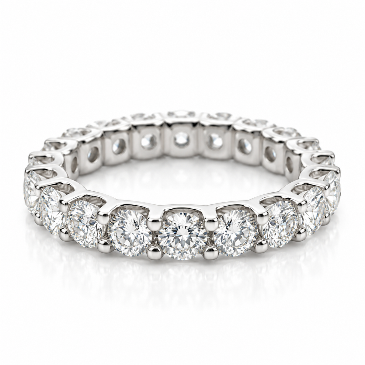 2.00ctw Diamond Eternity Band in 14K White Gold