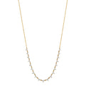 18K Yellow Gold Diamond Fashion Necklace (1.12ctw)