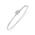 Clarity Diamond™ Signature Lab Grown Emerald Diamond Hinged Bangle